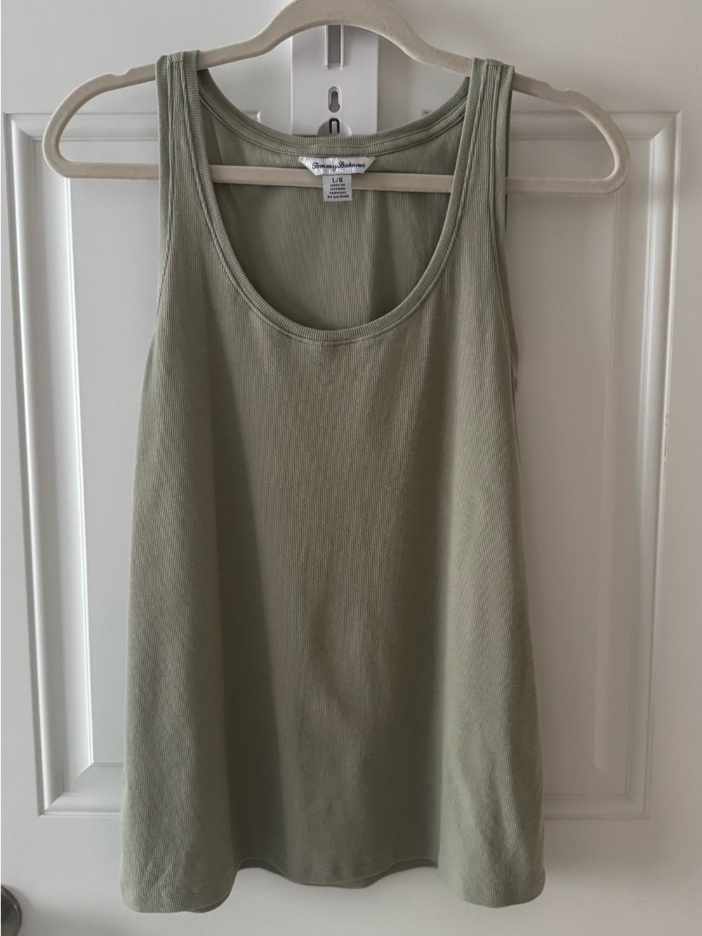Tommy Bahama Ribbed Tank Top Size Large